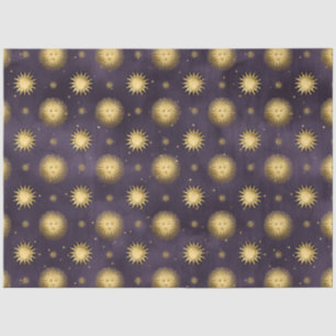A Purple Starry Night Series Design 10 Tissue Paper