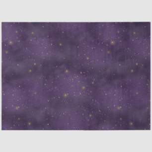 A Purple Starry Night Series Design 2 Tissue Paper