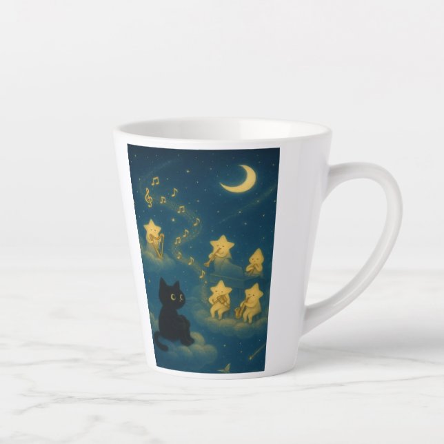 A purr-fect sip latte mug (Right)