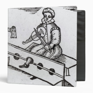 A Purse Snatcher in the Stocks Binder