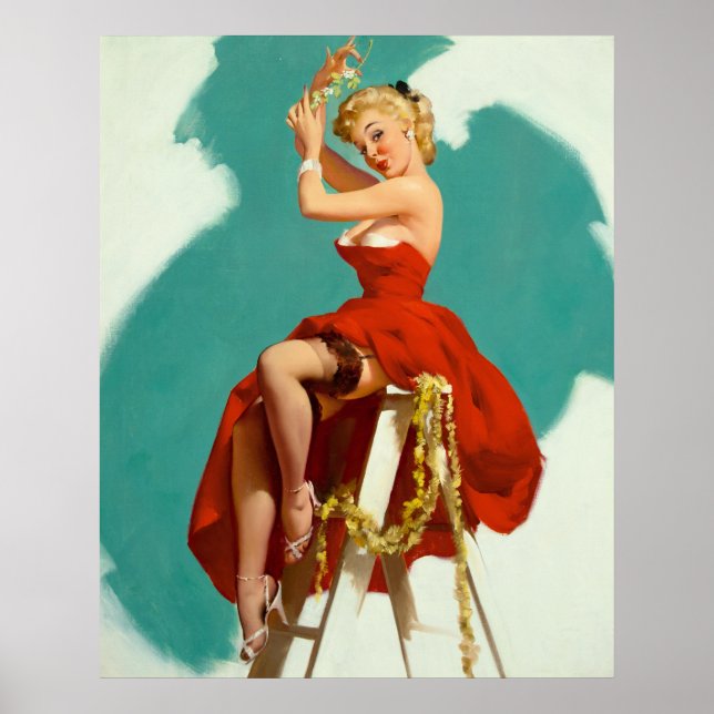 A Put-Up Job Girl Art Pin Up Poster (Front)