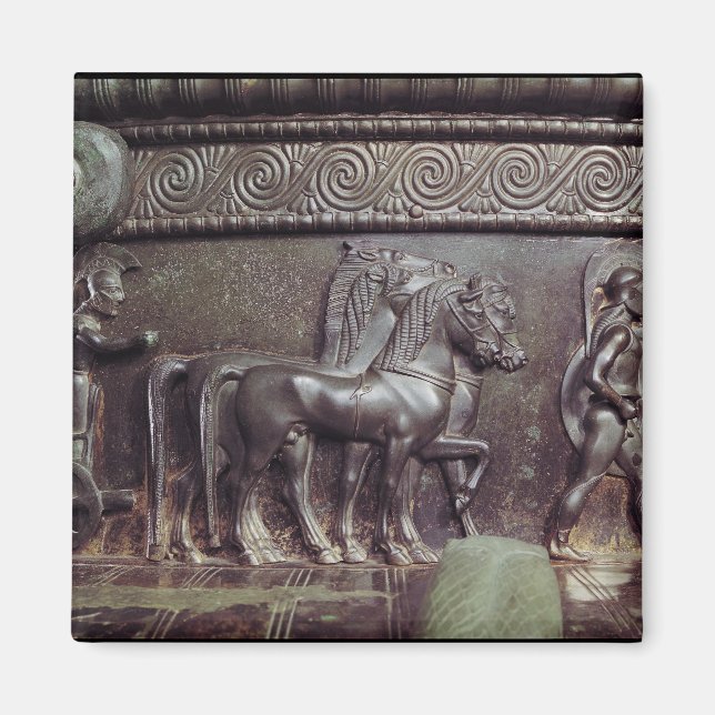 A Quadriga and a Hoplite Magnet (Front)