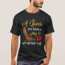 A Queen Was Born On May 07 Birthday Leopard High H T-Shirt