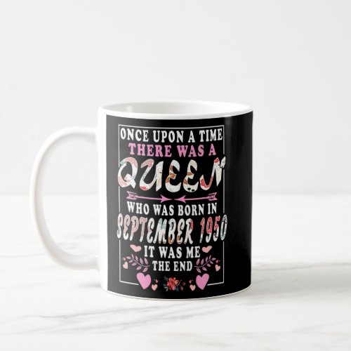 A Queen Who Was Born In September 1950  Birthday W Coffee Mug