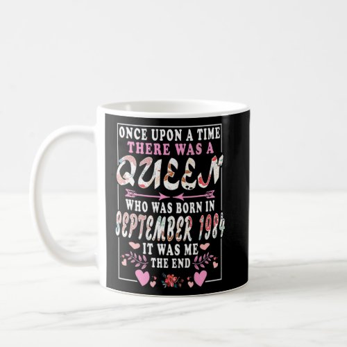 A Queen Who Was Born In September 1984  Birthday W Coffee Mug