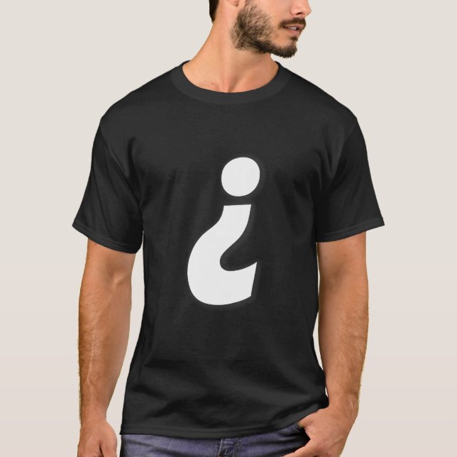 A question mark standing upside down T-Shirt (Front)