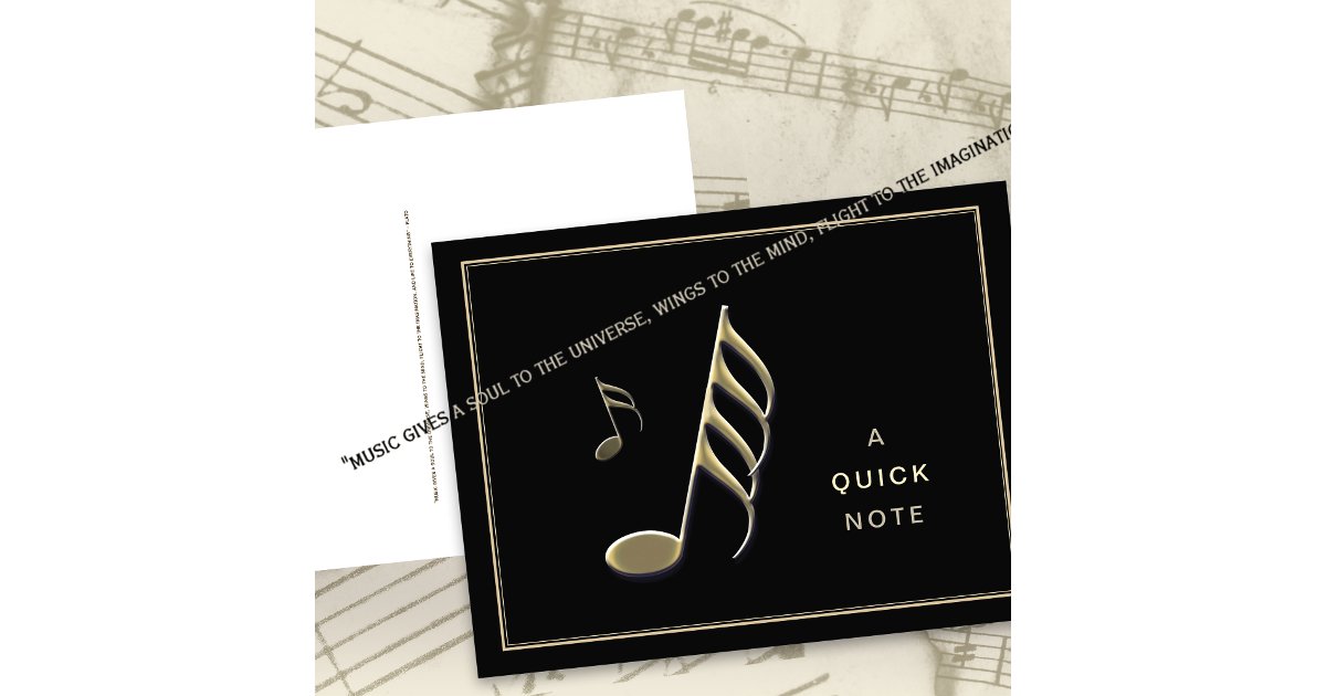 “A Quick Note