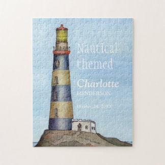 A Quiet and Lonely Lighthouse Jigsaw Puzzle