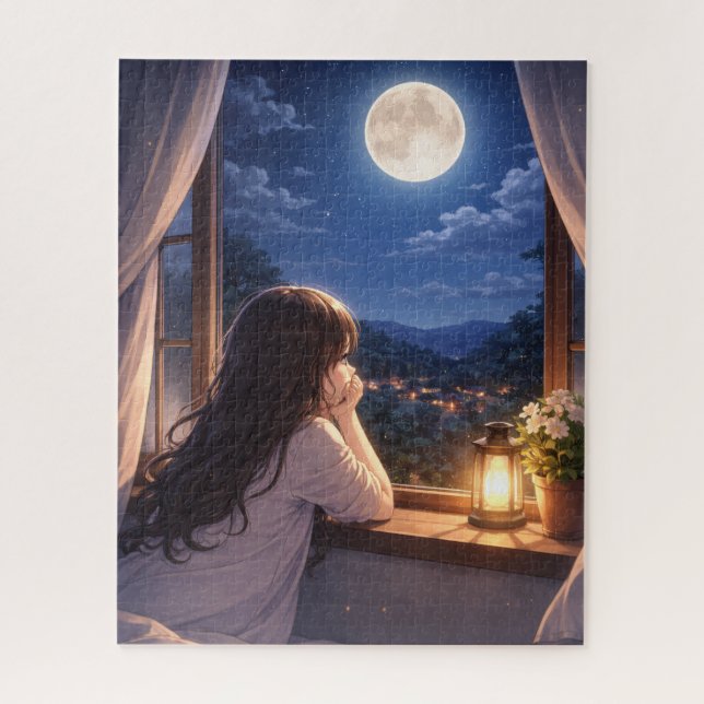 A Quiet Conversation with the Sky Jigsaw Puzzle (Vertical)