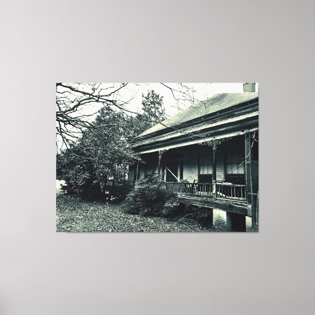 A Quiet Decline Canvas Print (Front)