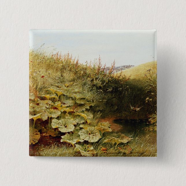 A Quiet Dell Button (Front)