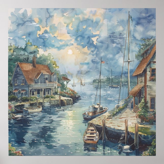 A Quiet Harbour Poster (Front)