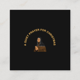 A QUIET PRAYER FOR CHRISTMAS SQUARE BUSINESS CARD