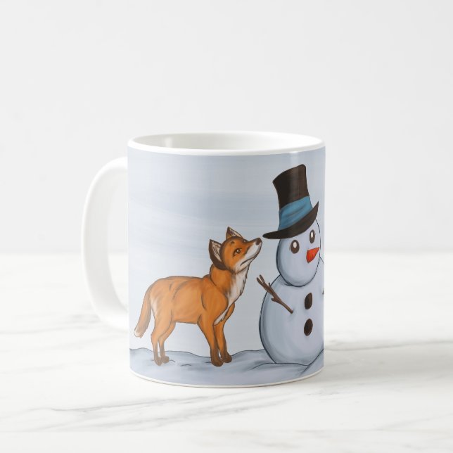 A Quiet Snow Day Coffee Mug (Front Left)