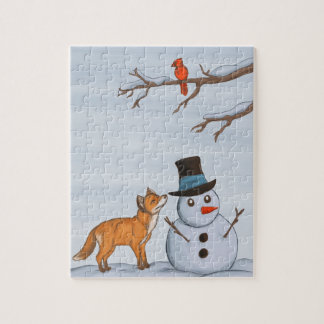 A Quiet Snow Day Jigsaw Puzzle