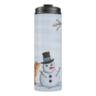A Quiet Snow Day Thermal Tumbler