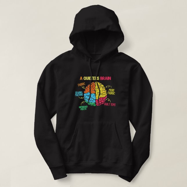 A Quilters Game Quilt Maker Lover Sewing Quilter S Hoodie (Design Front)