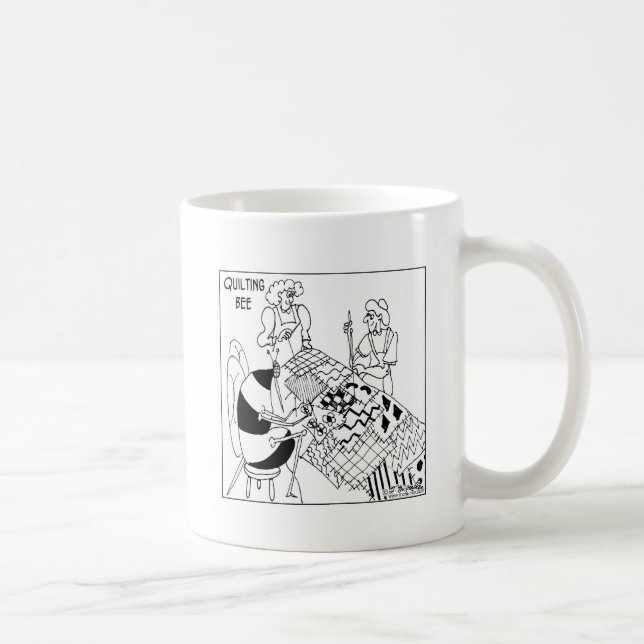 A Quilting Bee Coffee Mug (Right)