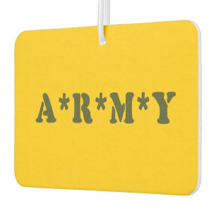 A*R*M*Y AIR FRESHENER