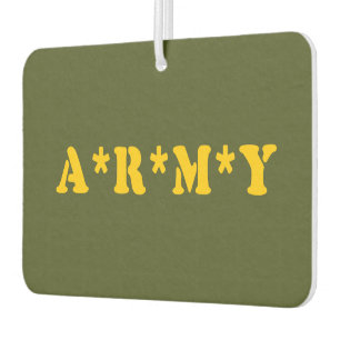 A*R*M*Y AIR FRESHENER