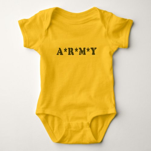ARMY BABY BODYSUIT