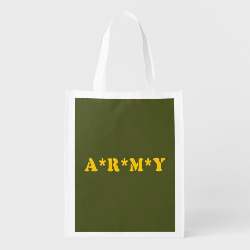 ARMY GROCERY BAG
