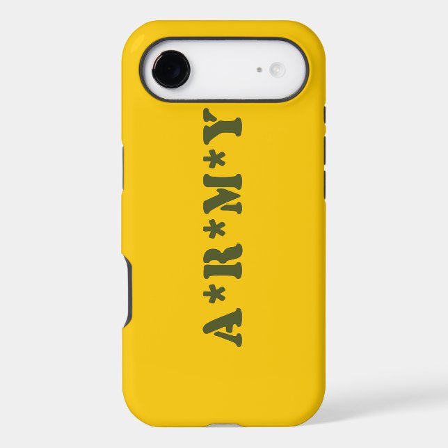 A*R*M*Y IPHONE CASE (Back)