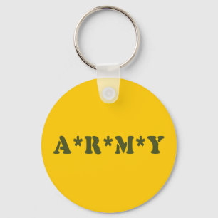 A*R*M*Y KEYCHAIN