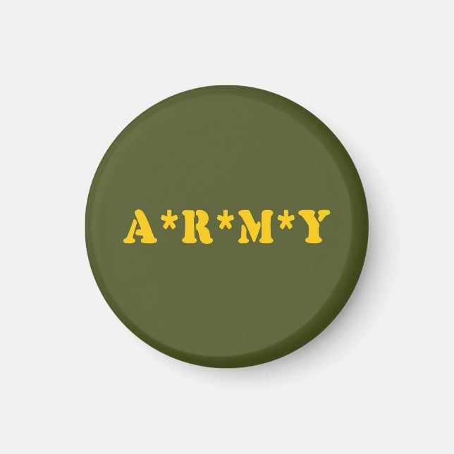 A*R*M*Y MAGNET (Front)
