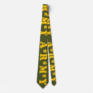 A*R*M*Y NECK TIE