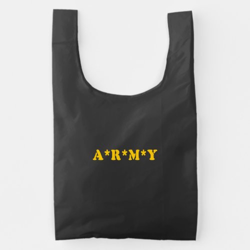 ARMY REUSABLE BAG