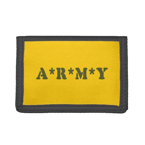 ARMY TRIFOLD WALLET