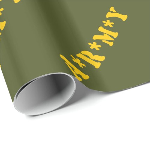 ARMY WRAPPING PAPER