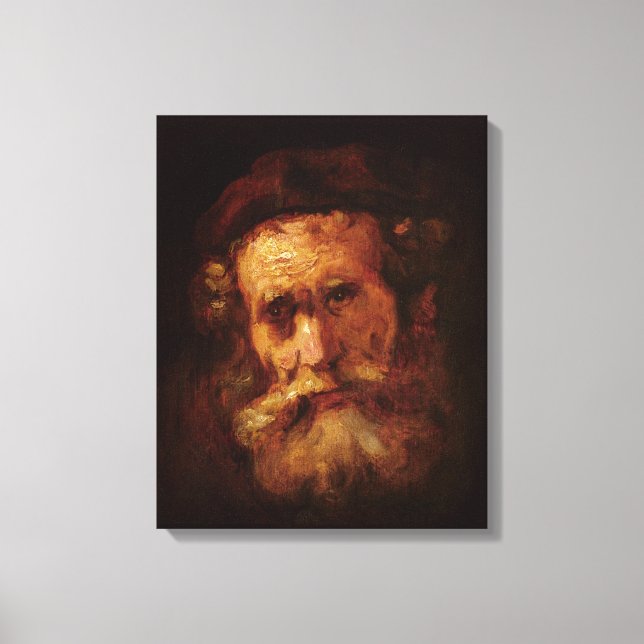 A Rabbi Canvas Print (Front)