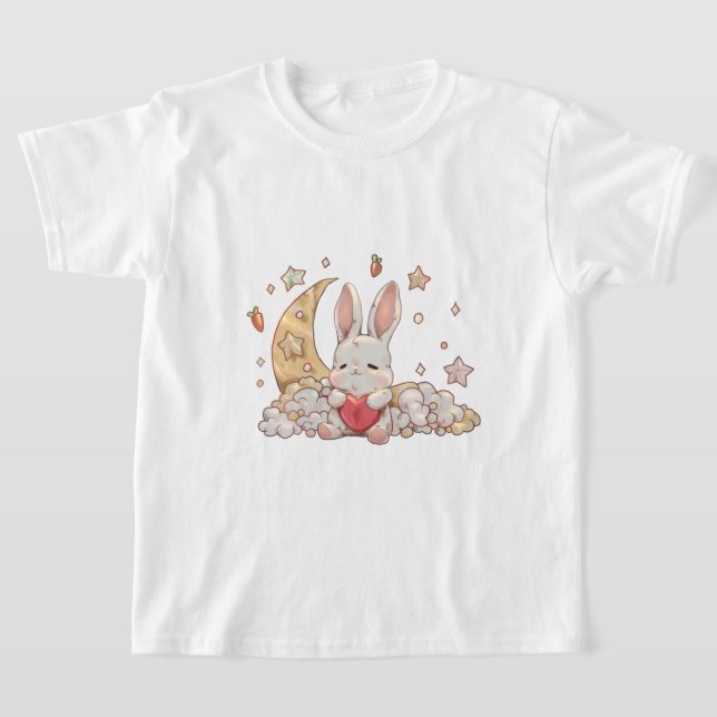 A rabbit t-shirt (Laydown)