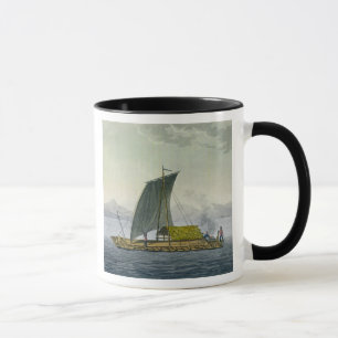A raft leaving the port of Guayaquil, Ecuador, fro Mug