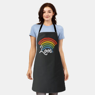 A Rainbow of Love Apron