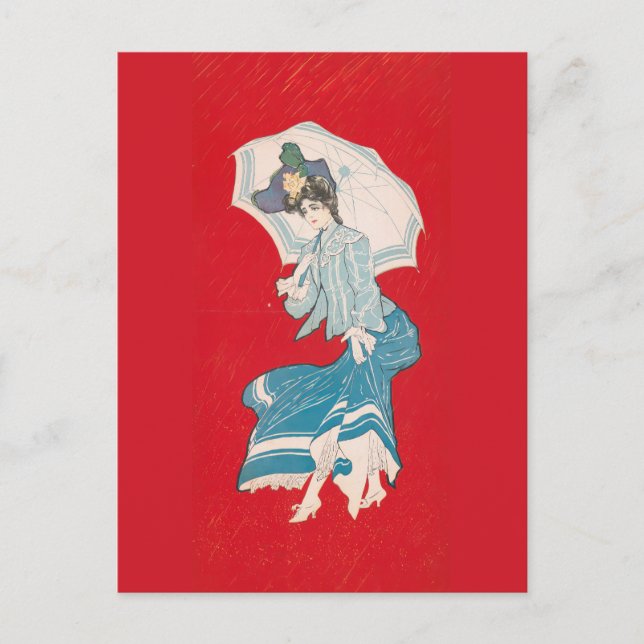 A rainy daisy (1905) Gray Litho. Co Postcard (Front)