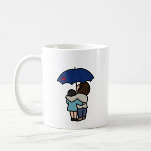 a rainy day coffee mug