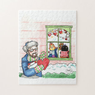 A rare spotting of the mysterious Mailman puzzle