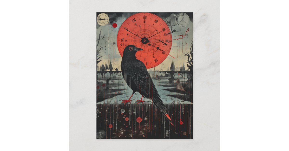 A Raven Postcard | Zazzle