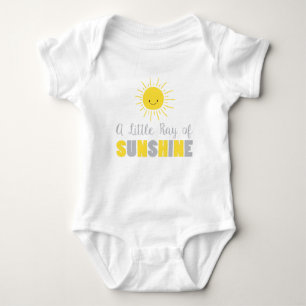 A Ray of Sunshine Baby Shower Infant Creeper Sun