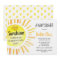 A Ray of Sunshine - Baby Shower Invitation