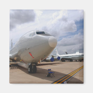 A RC-135V/W Rivet Joint aircraft Magnet