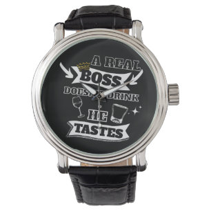 A Real Boss (For Him) Quote Watch