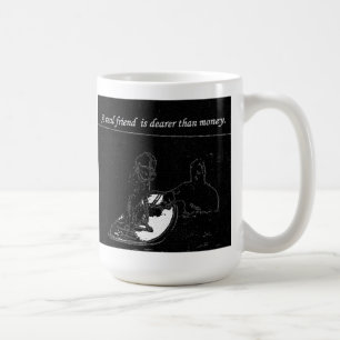 A real friend is... coffee mug