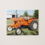 A Real Man's Machine - 1967 Allis-Chalmers Puzzle<br><div class="desc">Country in a puzzle! A 1967 Allis-Chalmers D12 Series III tractor!</div>