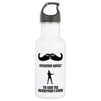 A Genuine Overly Manly Man Water Bottle