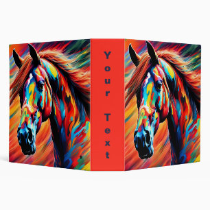 A Real Painted Pony 3 Ring Binder