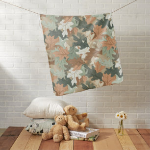 A Realistic Camo Design Series #2 Baby Blanket
